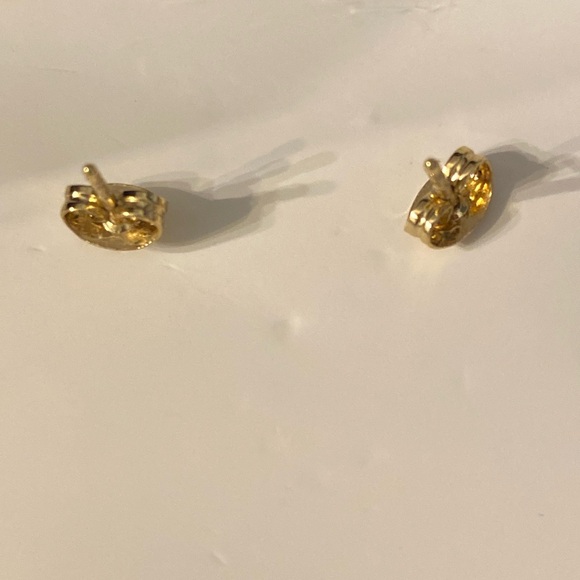 Coach Tea Rose Mini Pink Crystal Cluster Stud Post Earrings - Picture 10 of 12